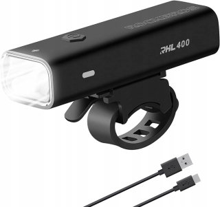 RockBros RHL-400 osvetlenie na bicykel 400 lm batéria